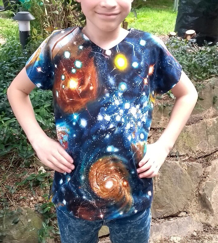 V-Shirt / T-Shirt ebook Schnittmuster Gr.86-164