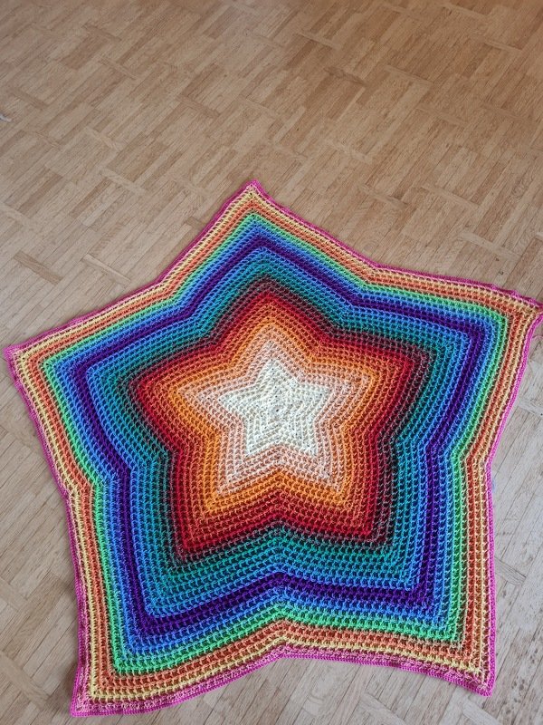 Waffelsternchen mit 5 Zacken