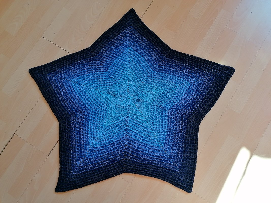 Waffelsternchen mit 5 Zacken