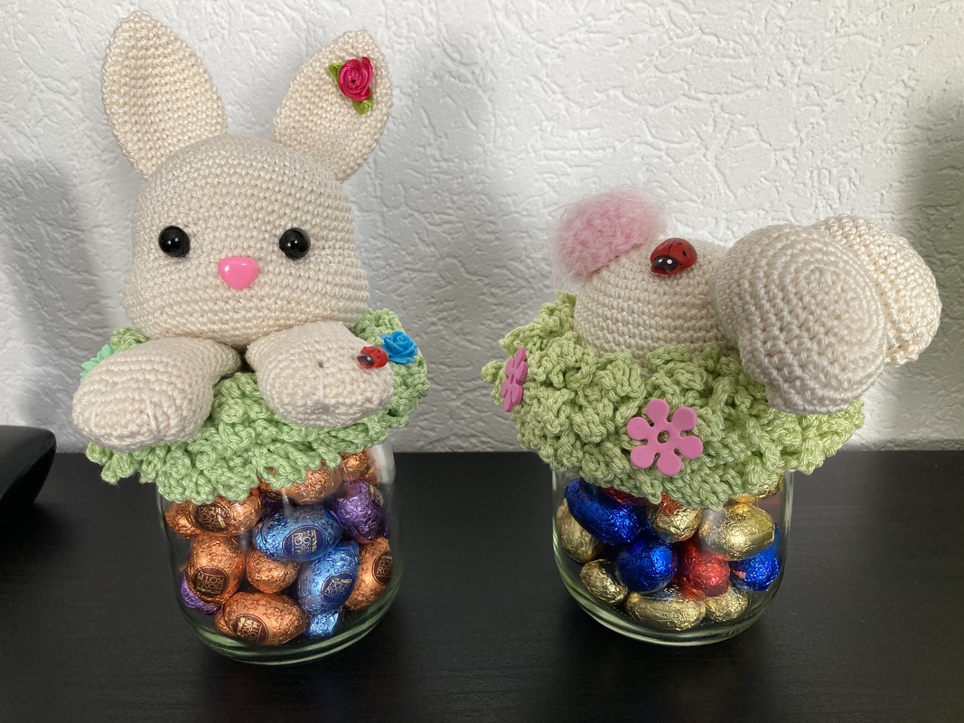 Bonbonglas / Osterdeko