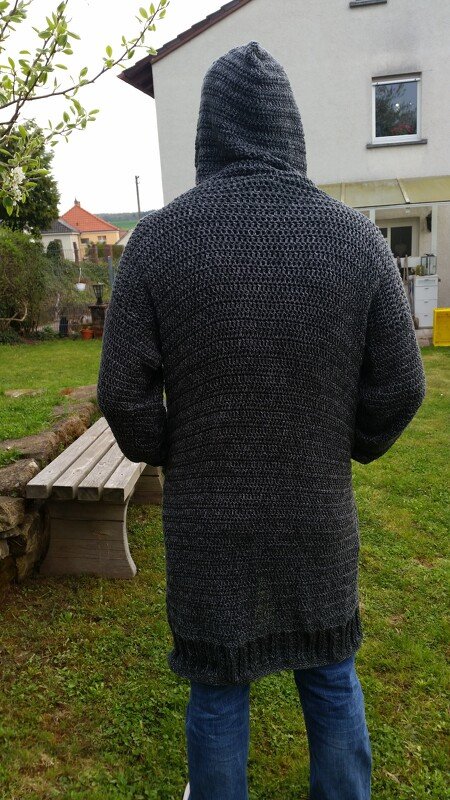 Häkelanleitung Jacke &quot;Kjer&quot; - alle Größen