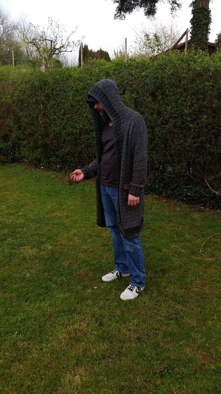 Häkelanleitung Jacke &quot;Kjer&quot; - alle Größen