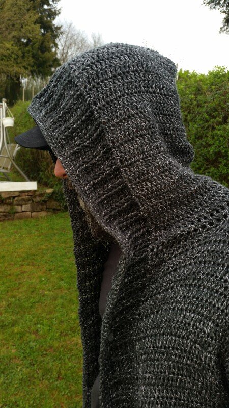 Häkelanleitung Jacke "Kjer" - alle Größen