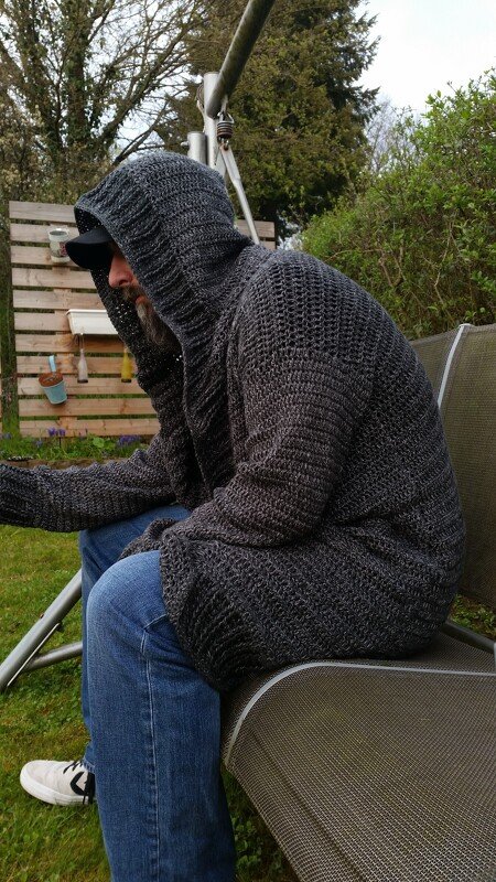 Häkelanleitung Jacke "Kjer" - alle Größen