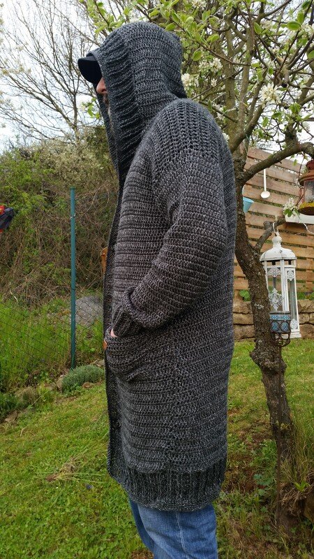 Häkelanleitung Jacke &quot;Kjer&quot; - alle Größen