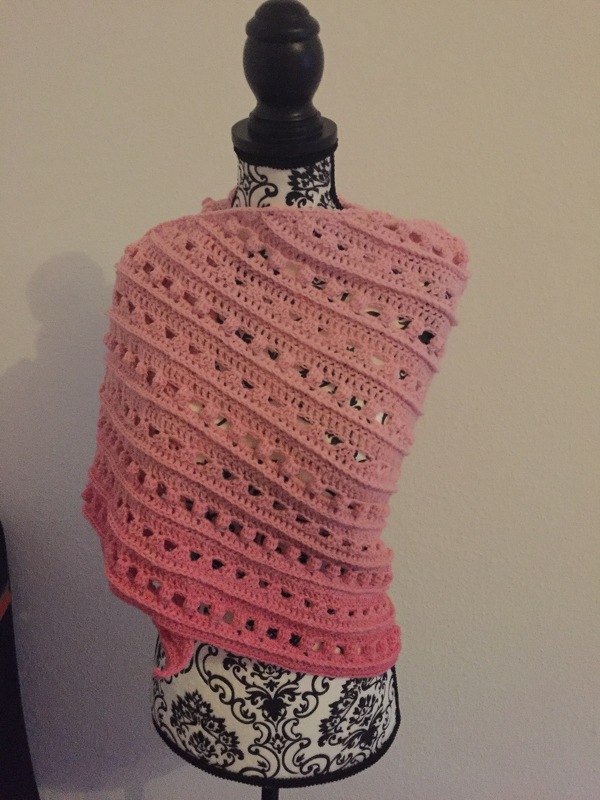 Crochet pattern Coron shawl