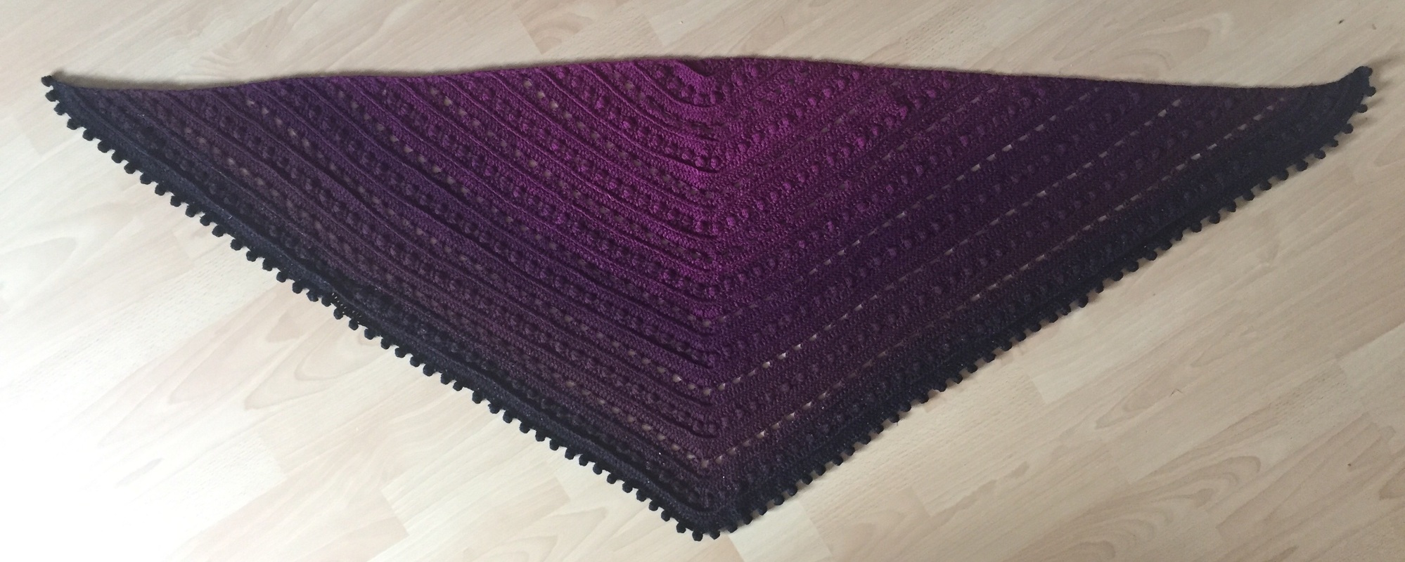 Crochet pattern Coron shawl