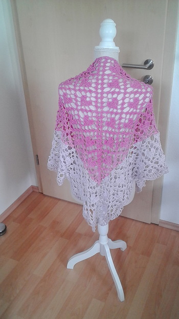 super Anleitung Hat Spaß gemacht das tuch zu häkeln