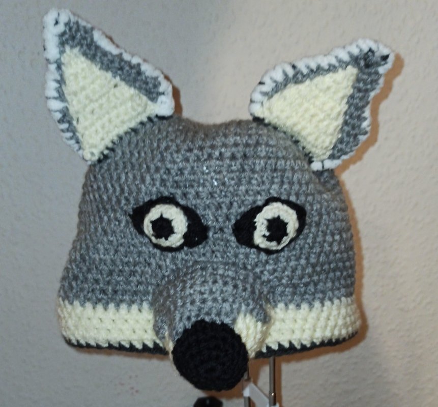 Fox Animalhat Crochet Pattern in 4 sizes