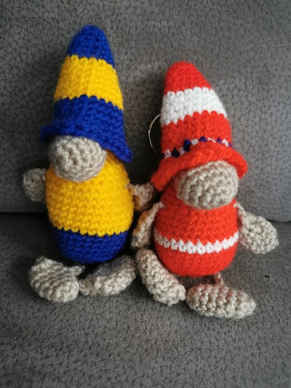 Schlüsselanhänger Wichtel Fußball Bundesliga WM Taschenbaumler Vatertag Schulanfang