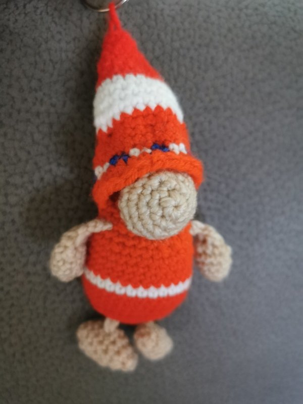 Schlüsselanhänger Wichtel Fußball Bundesliga WM Taschenbaumler Vatertag Schulanfang