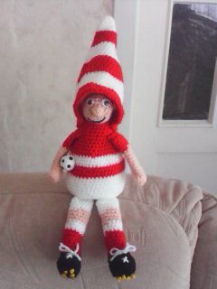 Kantenhocker Wichtel Fußball Bundesliga oder WM Vatertag Autodeko