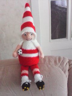 Kantenhocker Wichtel Fußball Bundesliga oder WM Vatertag Autodeko