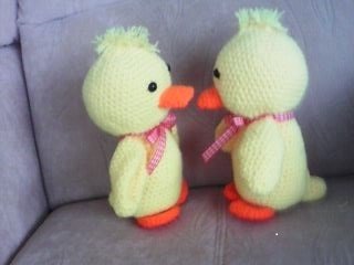 Niedliche Entchen häkeln