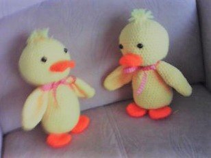 Niedliche Entchen häkeln