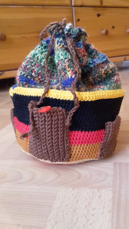 Bobbeltasche, Häkelanleitung