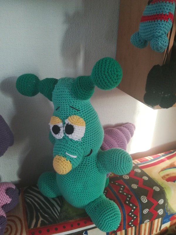 Slimy the snail - Crochet Pattern from Diana´s kleiner Häkelshop