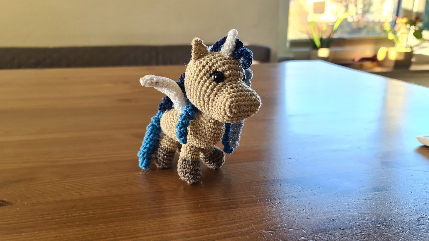 4 in 1 Häkelanleitung Amigurumi Pferd, Einhorn, geflügeltes Einhorn oder Pegasus