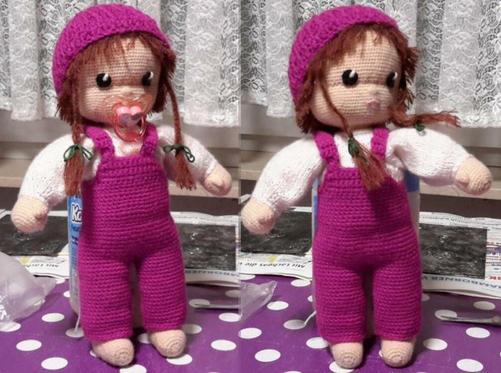 Crochet Doll Amigurumi Pattern - Alani, a sweet 15