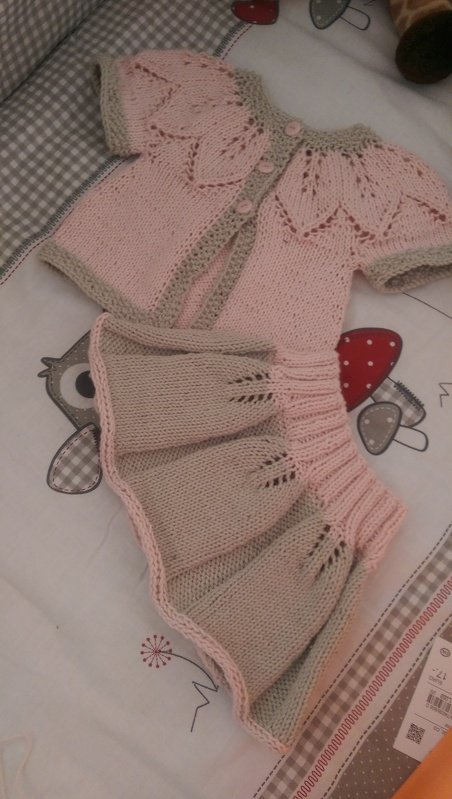 STRICKANLEITUNG * BABY SET * 3 GRÖßEN * 2 VARIANTEN