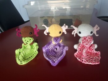 I love this pattern, but I also have Axolotls as a house animal.