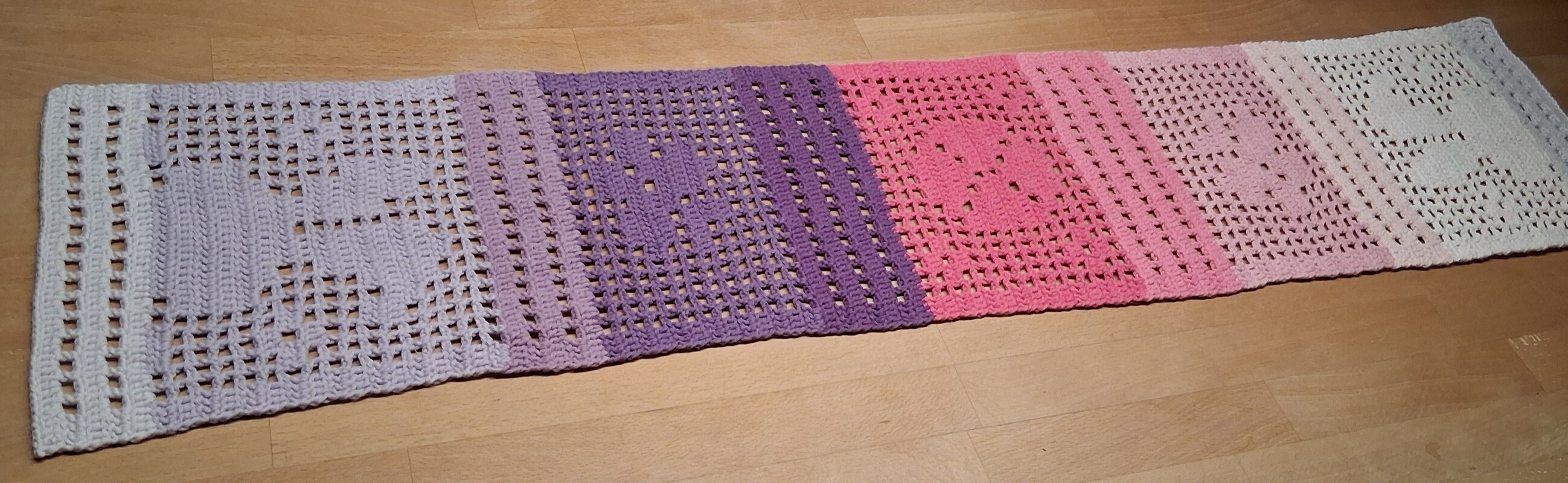 Häkeln / Sparset 3 in 1 / Tischband, Platzdeckchen und Tischläufer Ostern