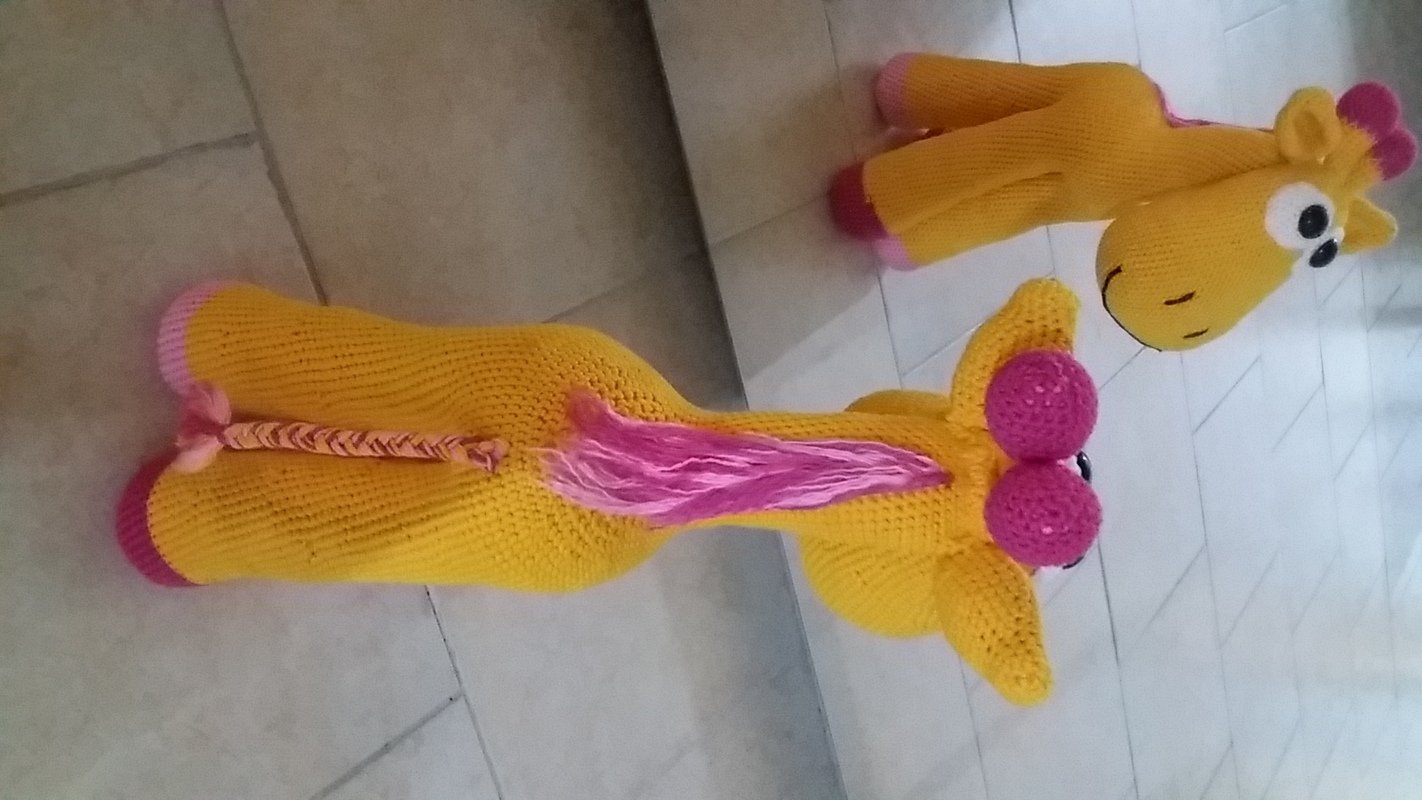 Häkelanleitung Giraffe Giselle