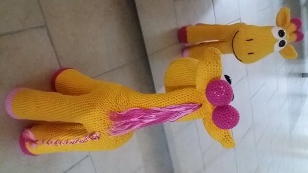 Häkelanleitung Giraffe Giselle