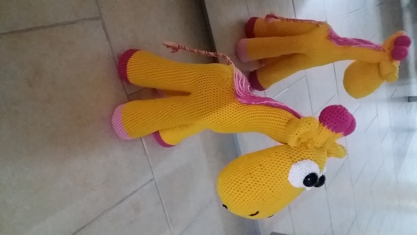 Häkelanleitung Giraffe Giselle