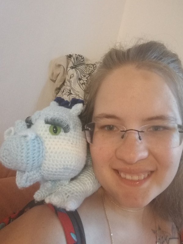 Häkelanleitung Drachenmädchen &quot;Aquamarina&quot;