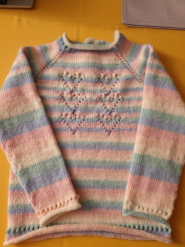 Strickanleitung * Pullover in 5 Größen * 2 - 10 Jahre