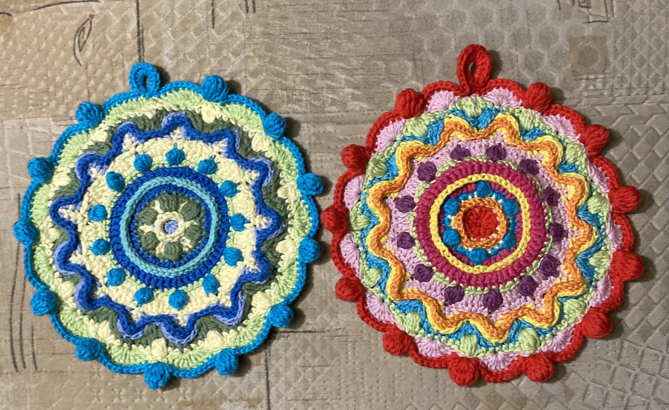 potholder crochet pattern