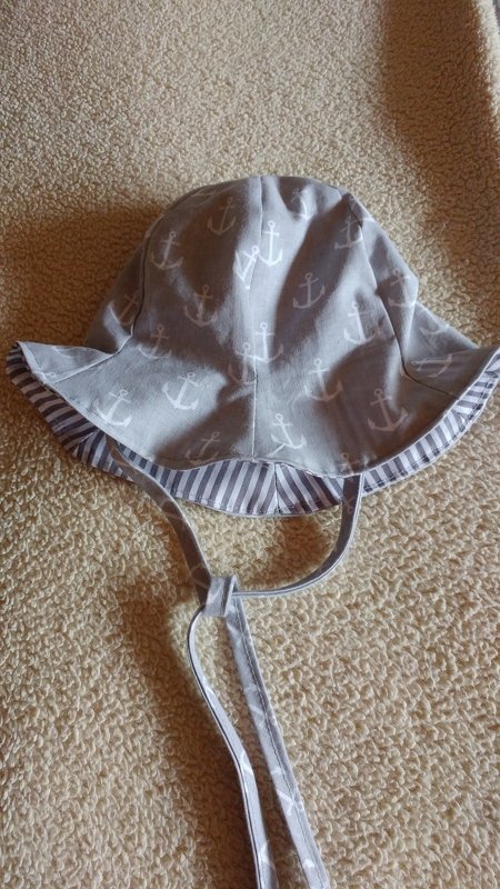 Sommerhut Sonnenhut Kinderhut Babyhut für die ganze Familie in 7 Größen Ratz Fatz nähen Nähanleitung &amp; Schnittmuster