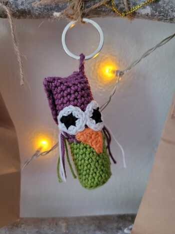 30 Stück habe ich gefertigt, für eine Adventskalender-Aktion und als Nikolausgeschenke. Aus BW-Resten, deshalb jede Eule ein Unikat. Das hat sooo viel Spaß gemacht. Vielen Dank für diese tolle Anleitung.