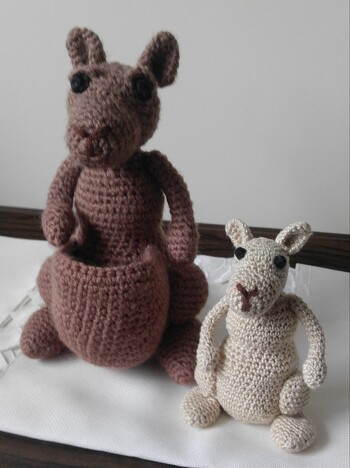 Klein Kängeruh war puzzelig