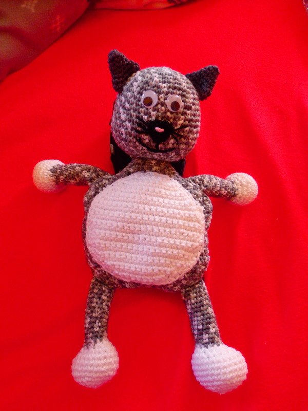 Wärmekissenbezug Katze und Hase Kombianleitung