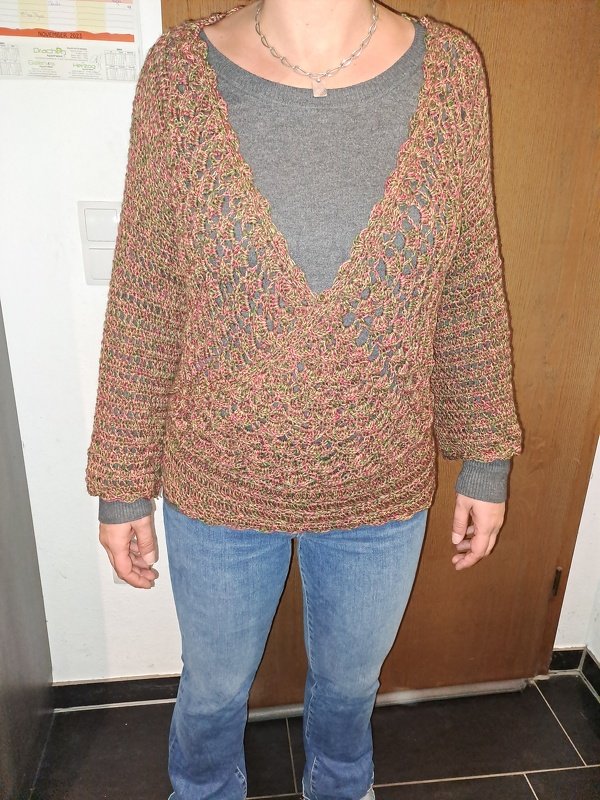 Pulli / Dreieckstuch WELLENTRAUM (Gr. S/M und L/XL)