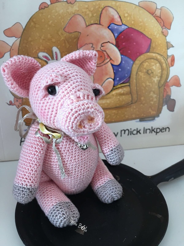 Häkelanleitung Amigurumi Kleines Schweinchen "Schnitzel"