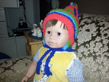 noch eine abgeänderte Version....................... nach Grundanleitung von Mamigurumi