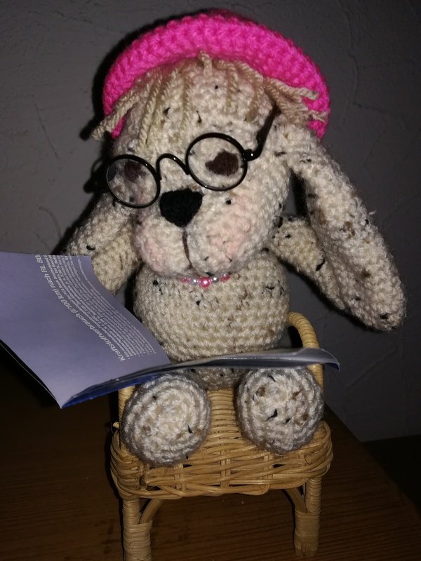 Häkelanleitung für einen kleinen treuen Hundefreund (garantiert stubenrein)