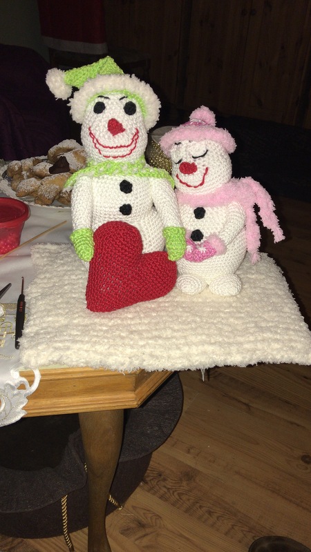 Heiße Liebe bei frostigen Gesellen - Häkelanleitung