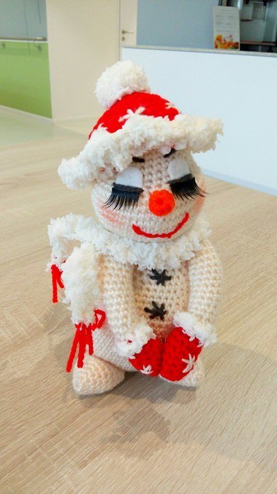 Heiße Liebe bei frostigen Gesellen - Häkelanleitung