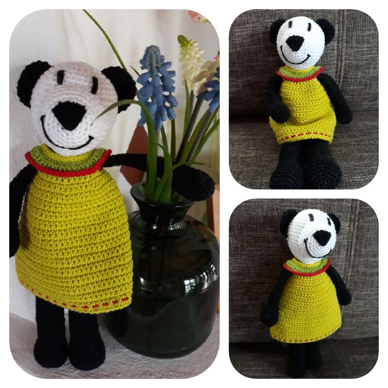 Häkelanleitung Sophie Panda