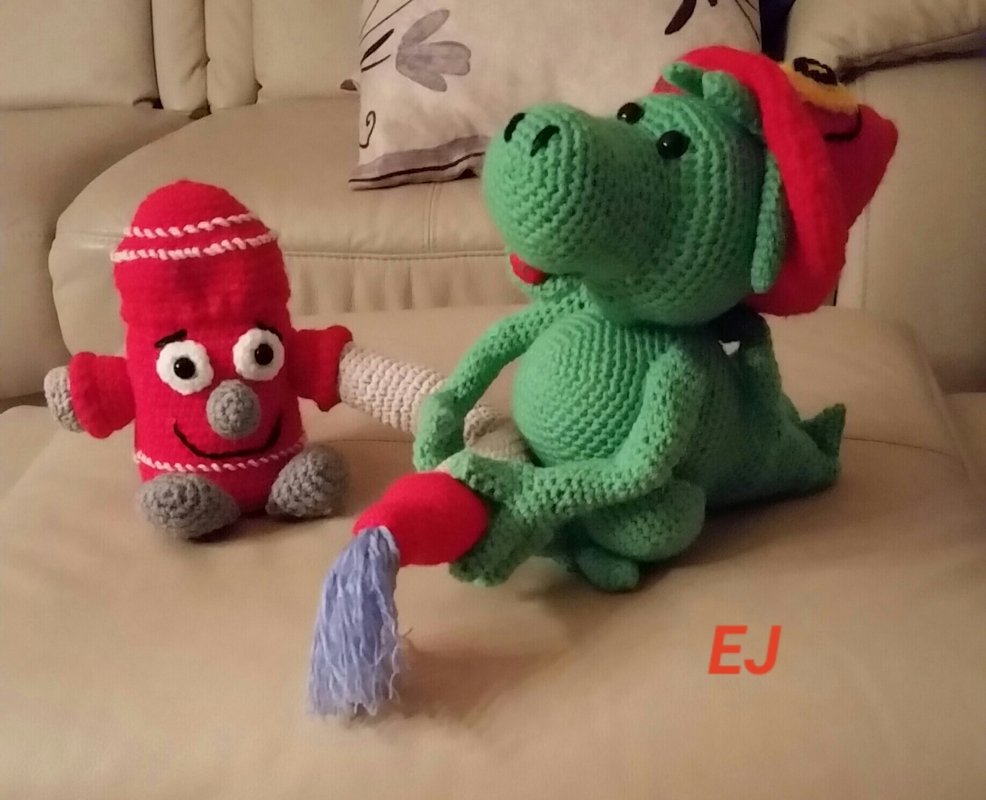 "Löschi der kleine Drache" und sein "Wasser-Marsch"