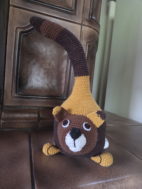 Häkelanleitung Türstopper Katze