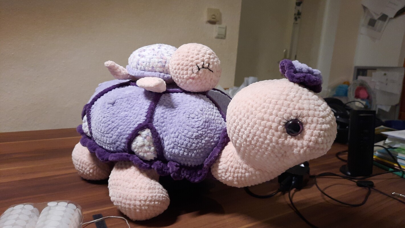 Häkelanleitung Schildkröte Paulina