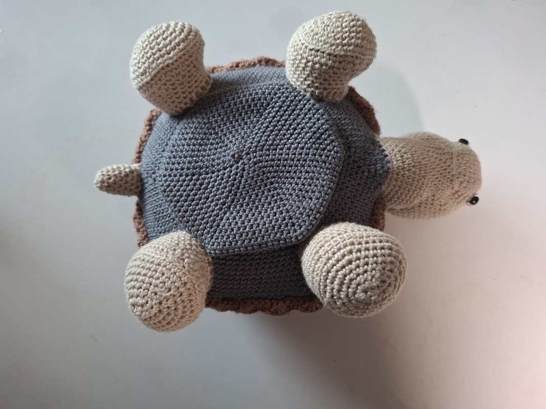 Häkelanleitung Schildkröte Paulina