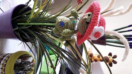 Häkelanleitung kleine Raupen