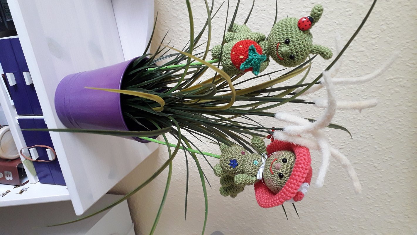 Häkelanleitung kleine Raupen