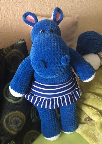 Ich schrieb ja bereits, dass es eine tolle Anleitung ist. Stolz hier mein Ergebnis ????